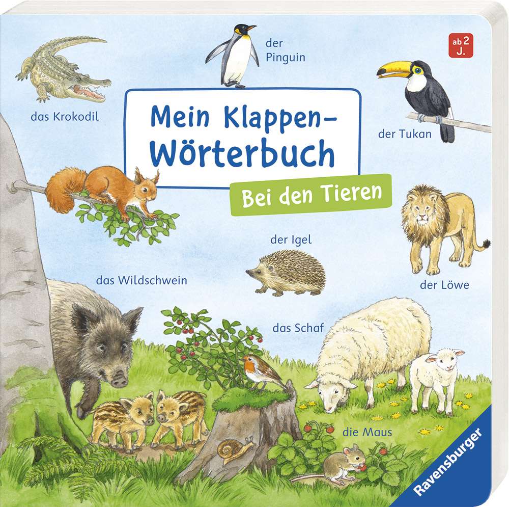 Mein Klappen W Rterbuch Bei Den Tieren Wortschatz Narrativit T