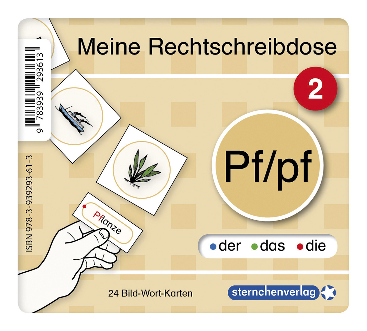 Meine Rechtschreibdose 2 - Pf/pf-Wörter