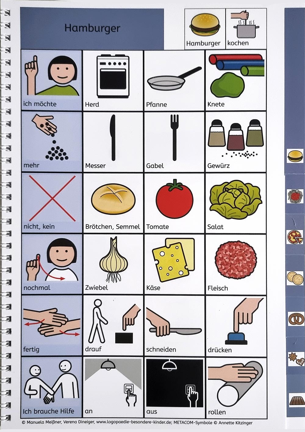Spielebuch: Kochen