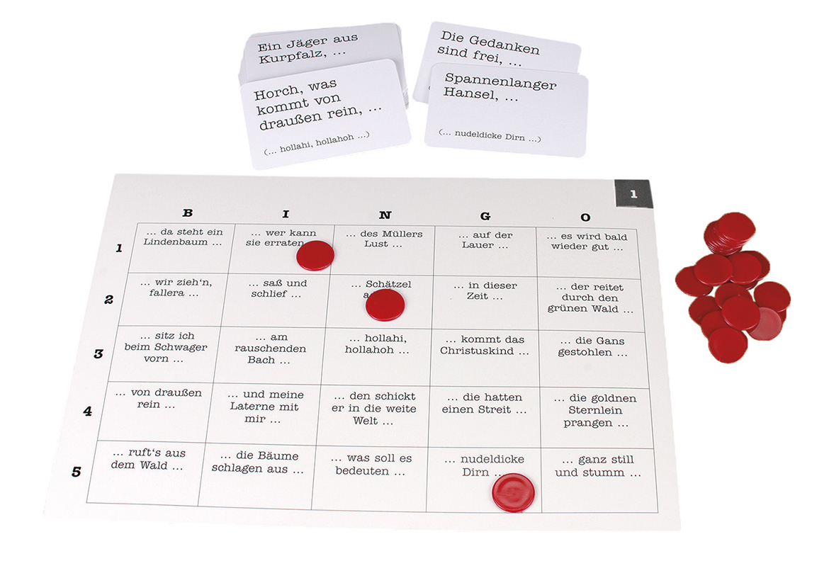 Sprichwort-Bingo