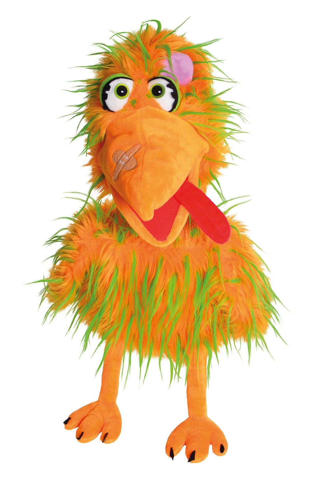 Bernie-Birdie der Vogel - Handpuppe