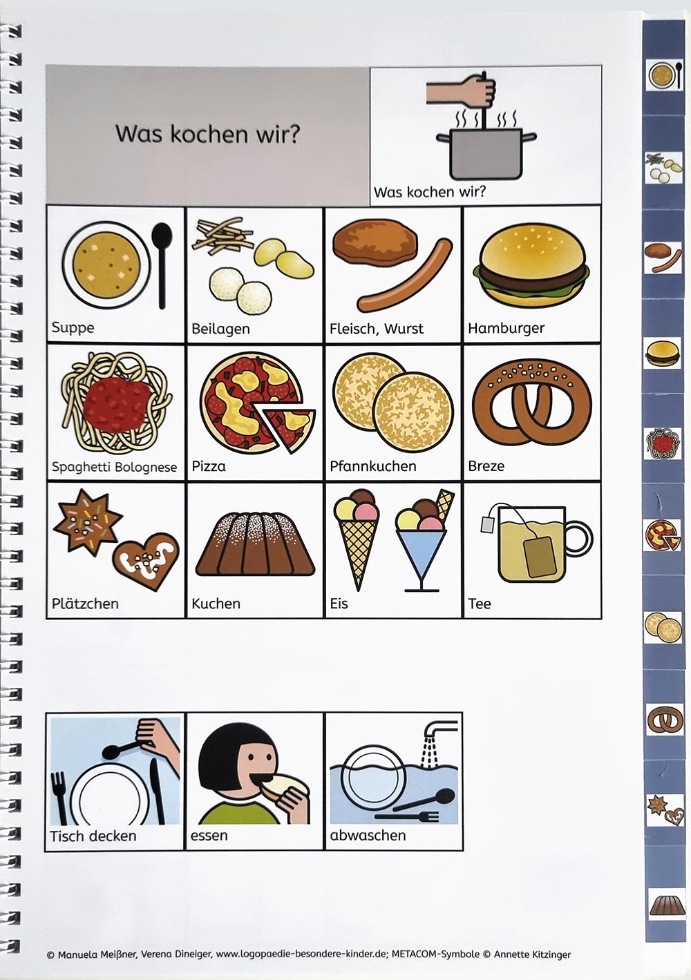 Spielebuch: Kochen
