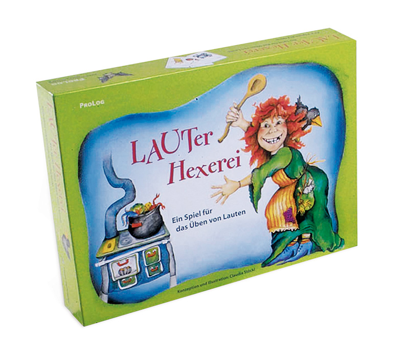 LAUTer Hexerei Basisspiel + Laute, Silben, Reime hexen-Spielsatz