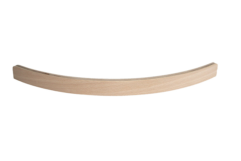 Kartenhalter Holz - gebogen 35cm