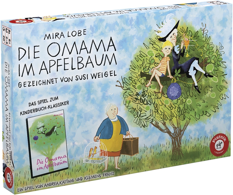 Die Omama im Apfelbaum