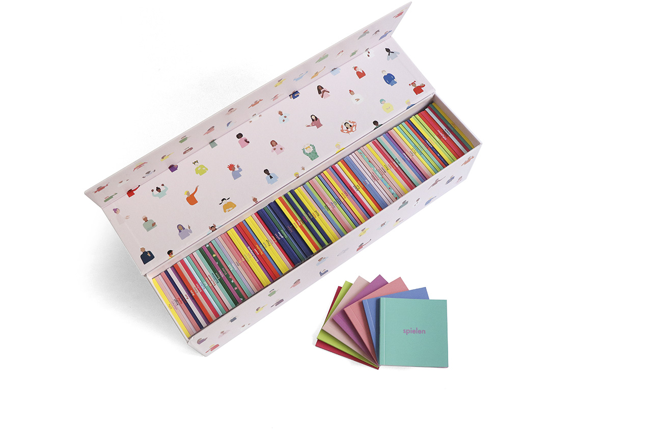 talking hands flipbooks (Daumenkinos) - Grundwortschtz-Aufbau Set mit 100 Gebärden