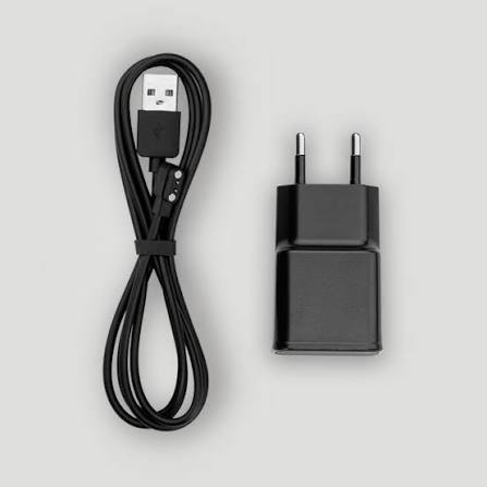novafon Netzstecker & Ladekabel für max|schwarz