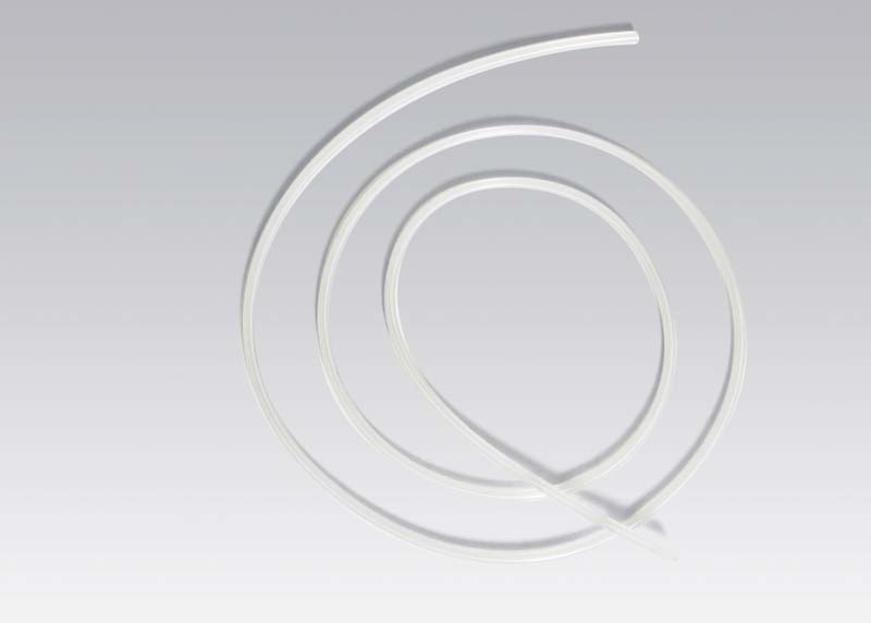 Saugschlauch aus Silicon: Version 1: dick