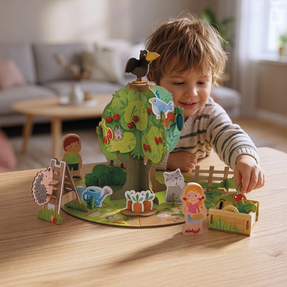 3D-Puzzle: Obstgarten