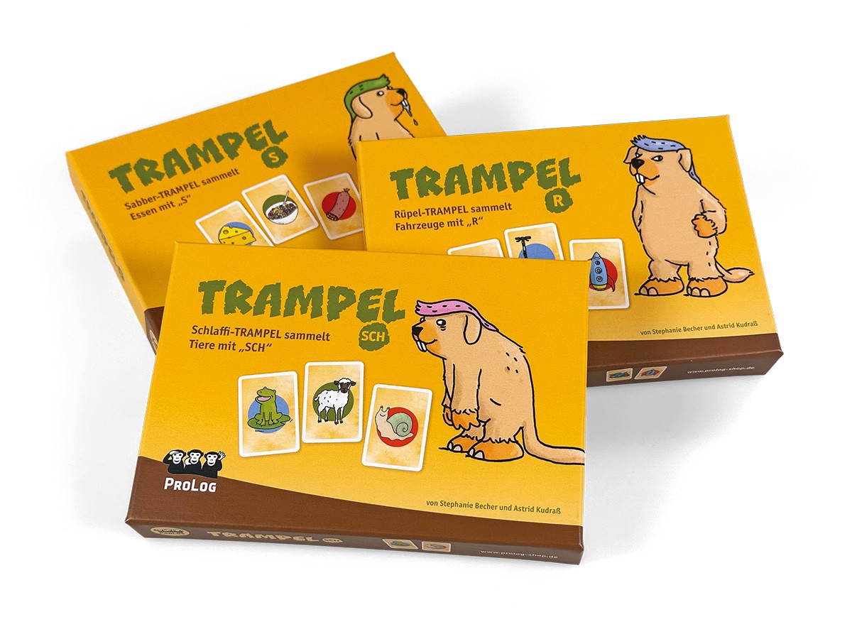 TRAMPEL-Spiele zu den LAUTen im 3er Paket