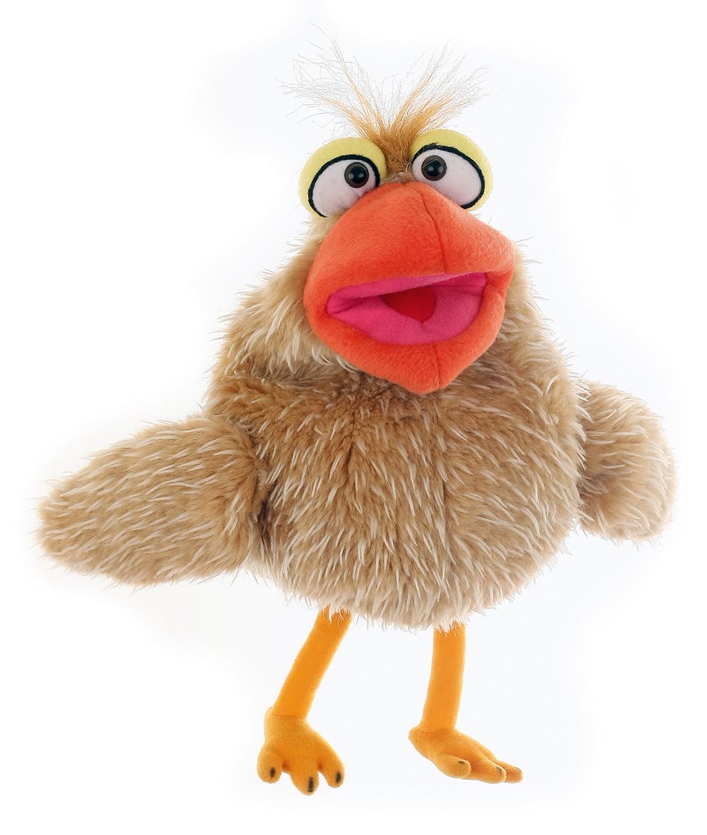 Petronella Piepspatz der Spatz - Handpuppe