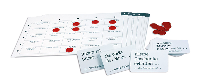Sprichwort-Bingo