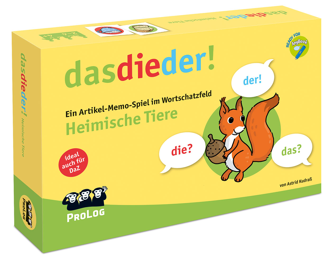 dasdieder! - Heimische Tiere (Anybook-kompatibel)
