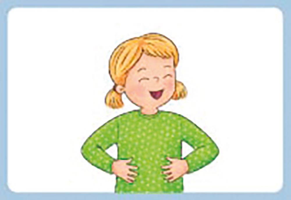 Lachen und weinen, essen und trinken
