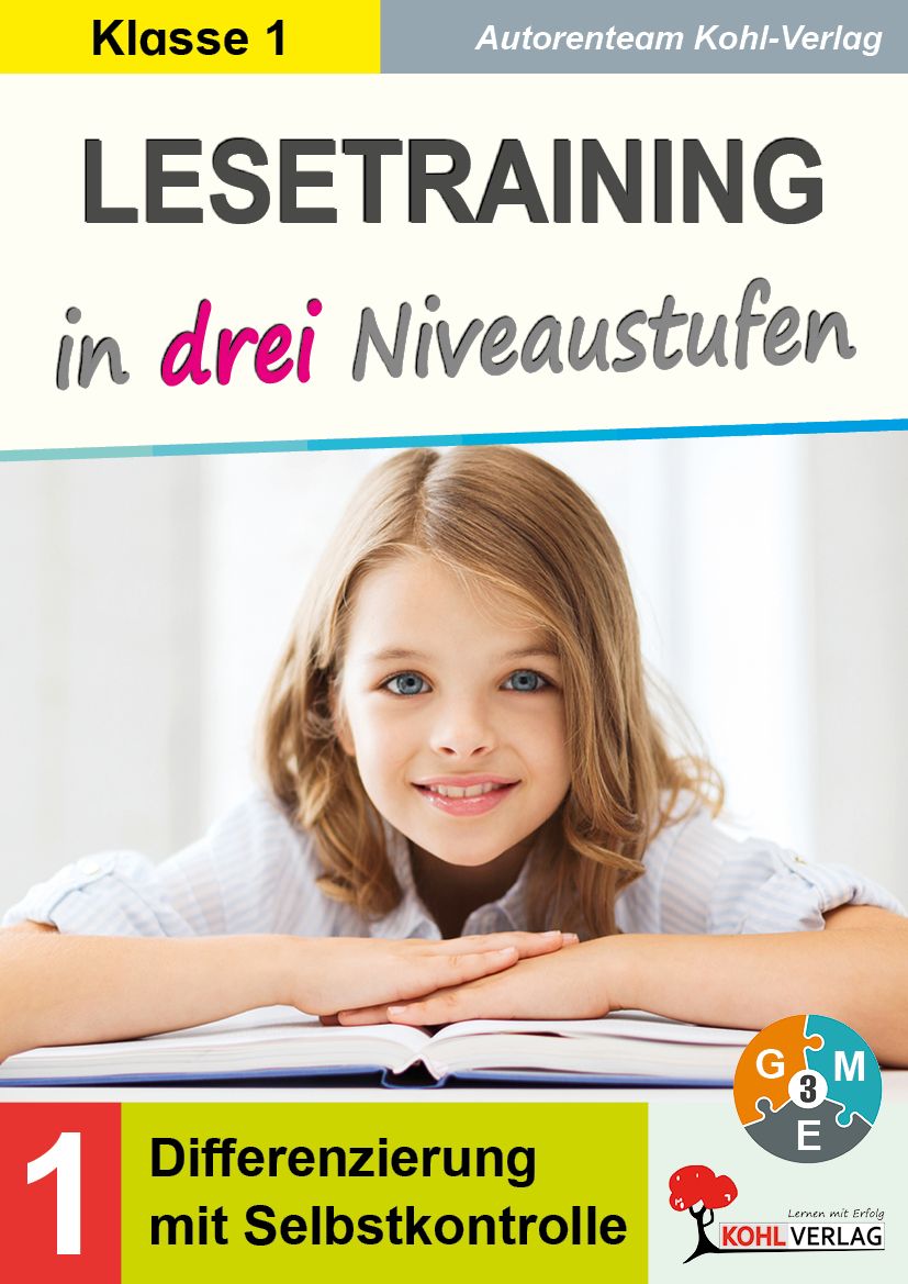 Lesetraining in drei Niveaustufen, Klasse 1