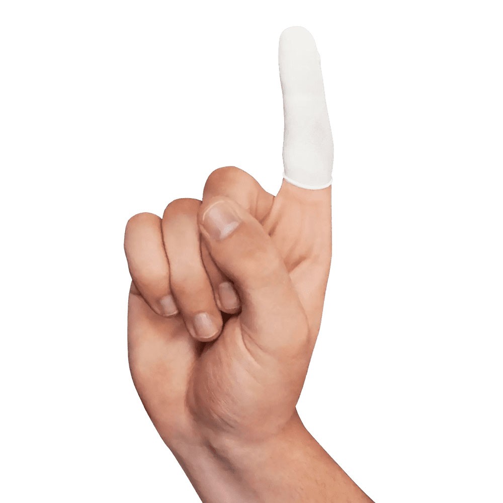 Fingerlinge aus Latex-Größe S (3)