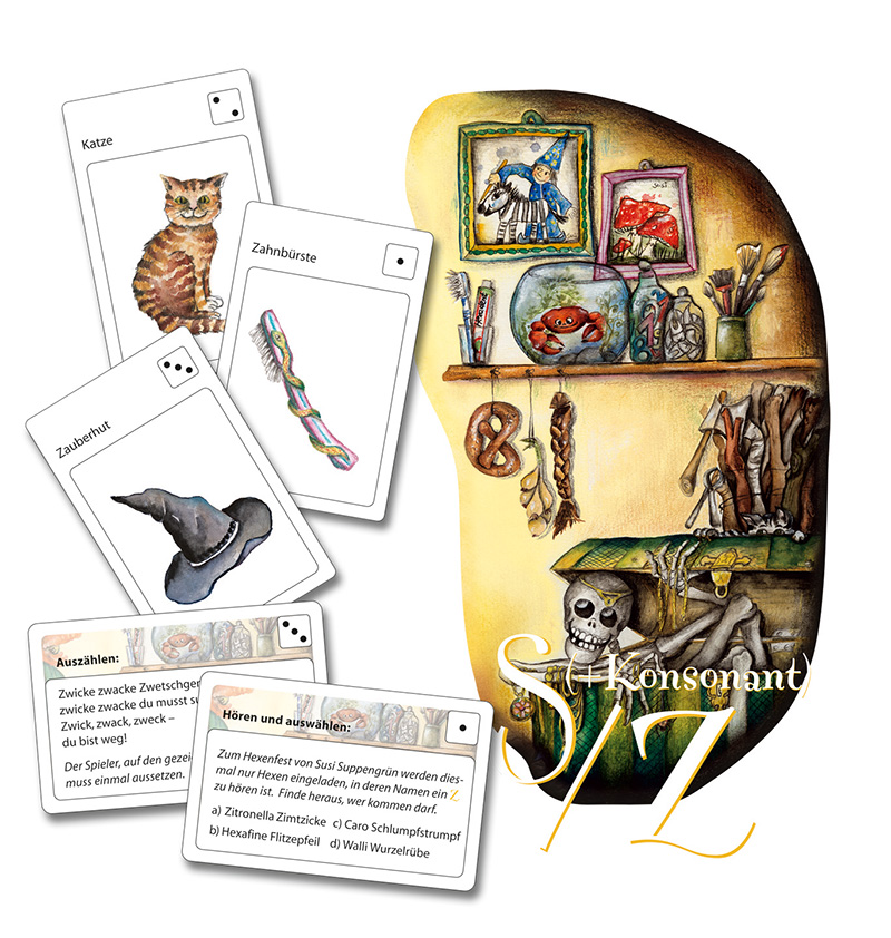 LAUTer Hexerei Spielsatz S/Z in Kons.-Verb.