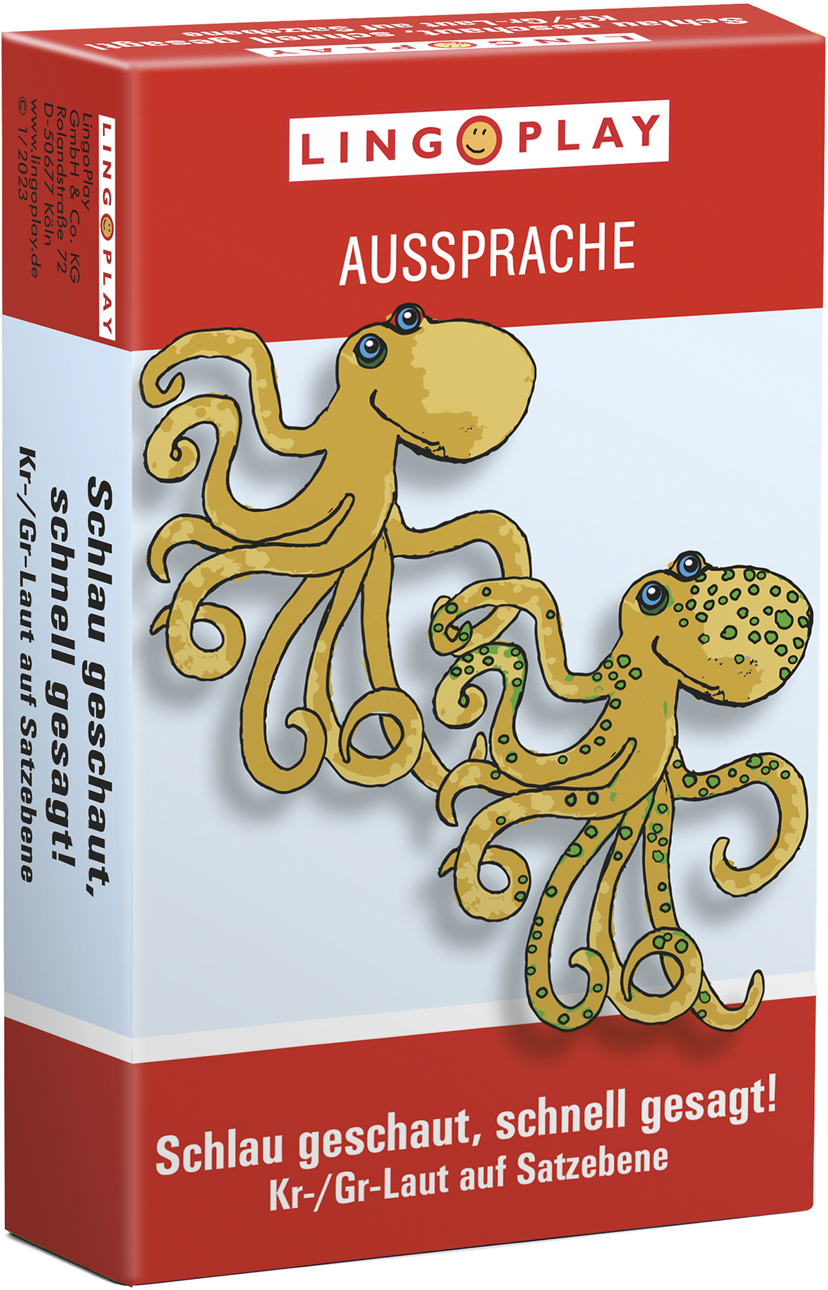 Schlau geschaut, schnell gesagt! Kr/Gr-Laut auf Satzebene