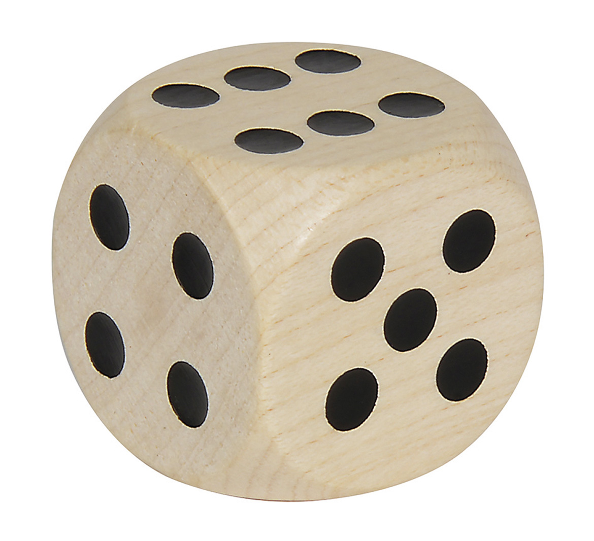 Großer Würfel 1-6 (5 Stück)