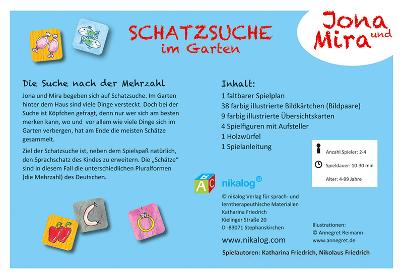 Jona und Mira: Schatzsuche im Garten