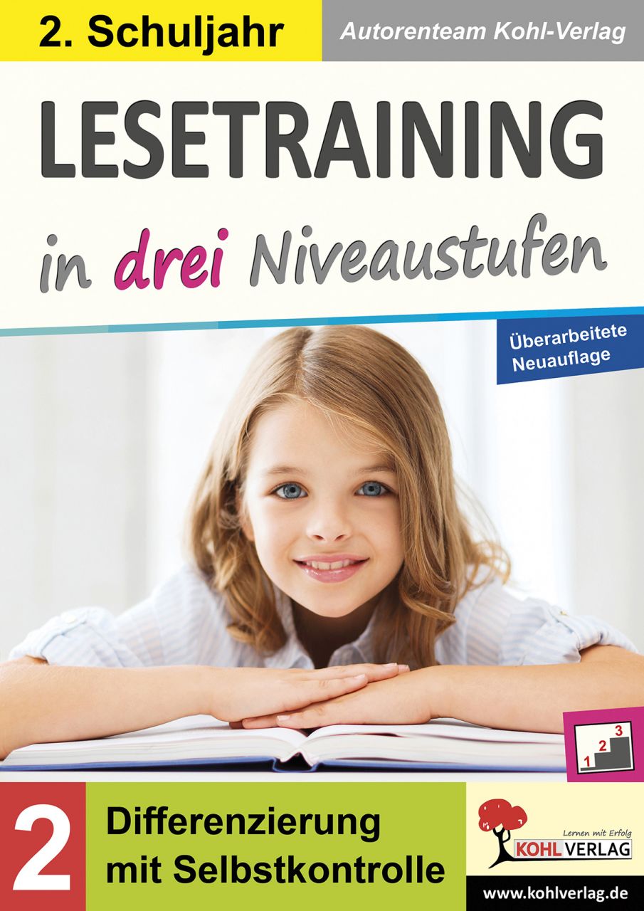 Lesetraining in drei Niveaustufen, Klasse 2