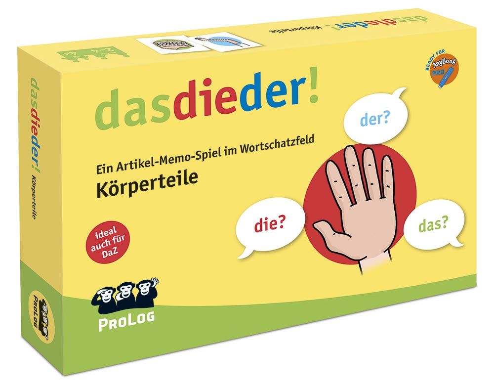 dasdieder! - Körperteile  + Anybook PRO