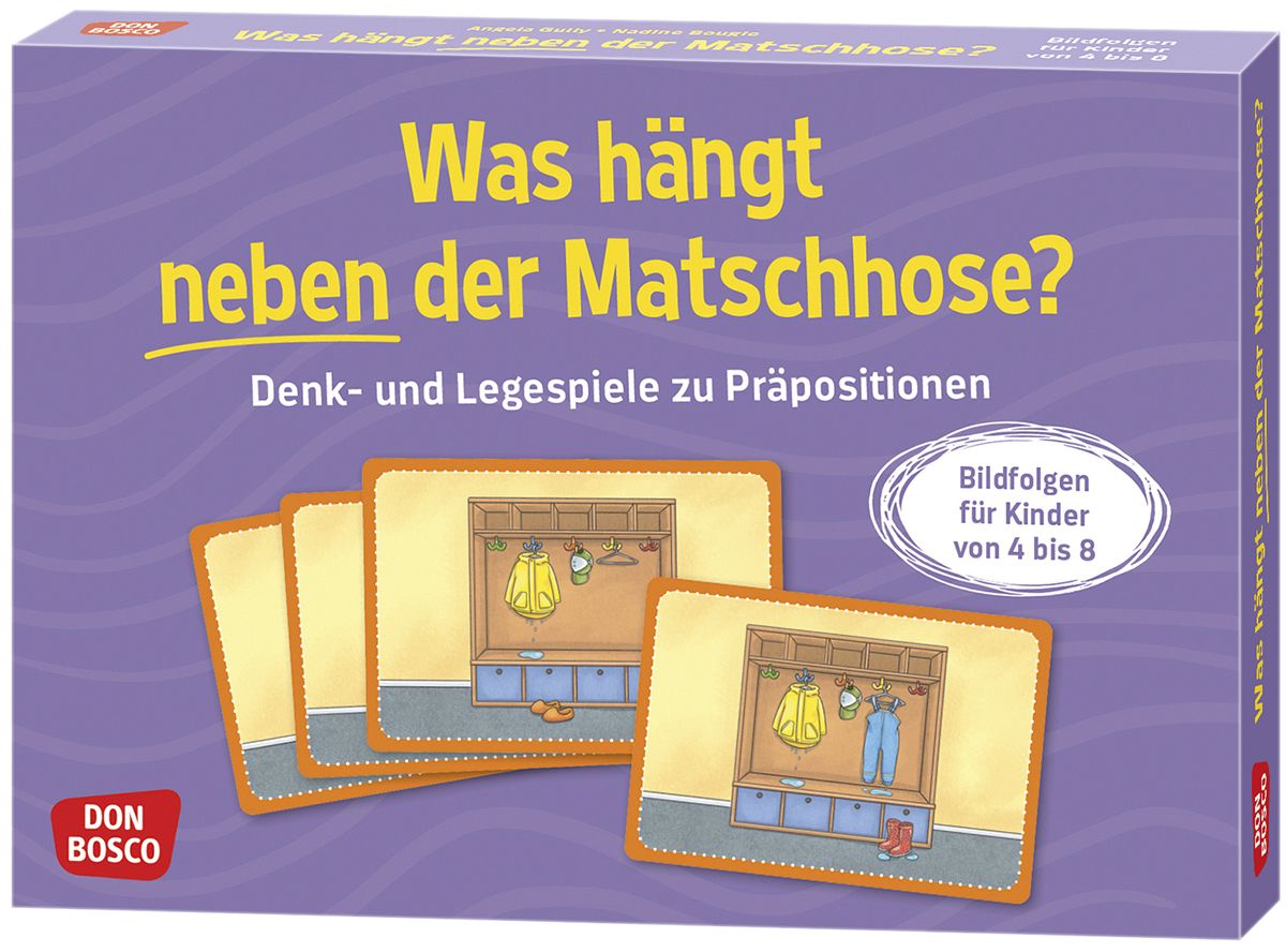 Was hängt neben der Matschhose?