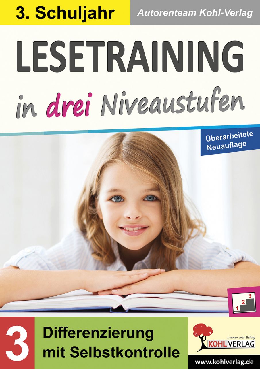 Lesetraining in drei Niveaustufen, Klasse 3