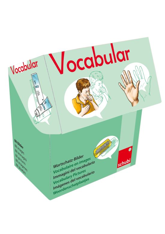 Vocabular Wortschatz-Bildbox: Körper, Gesundheit