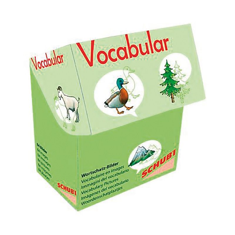 Vocabular Wortschatz-Bildbox: Tiere, Pflanzen, Natur