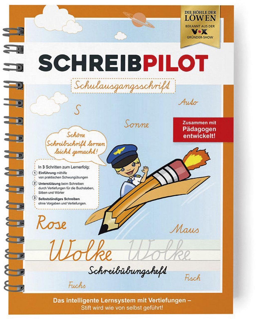 Schreibpilot: Schreibschrift-Heft (Schulausgangsschrift)