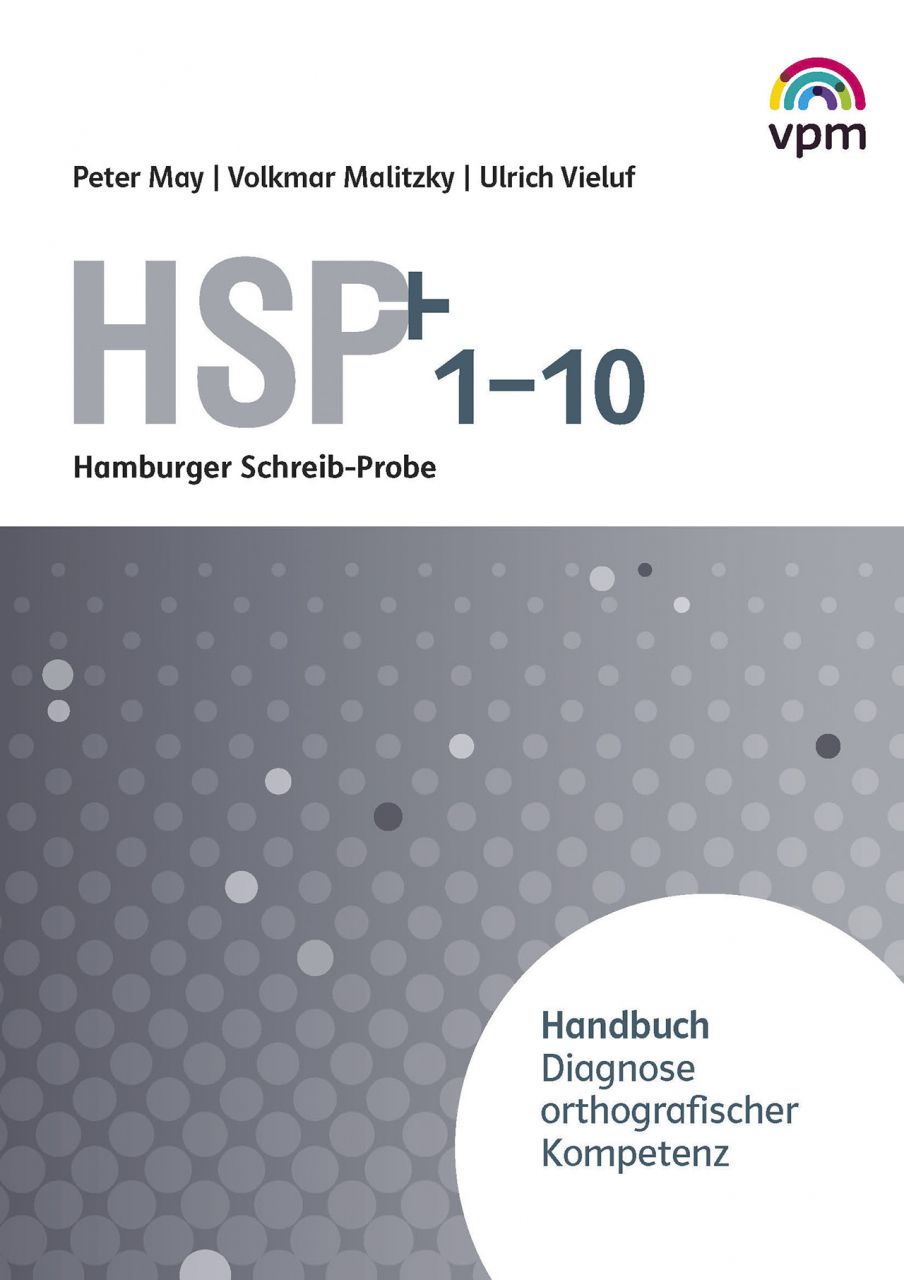 HSP – Handbuch 1-10 (Diagnose orthografischer Kompetenz)