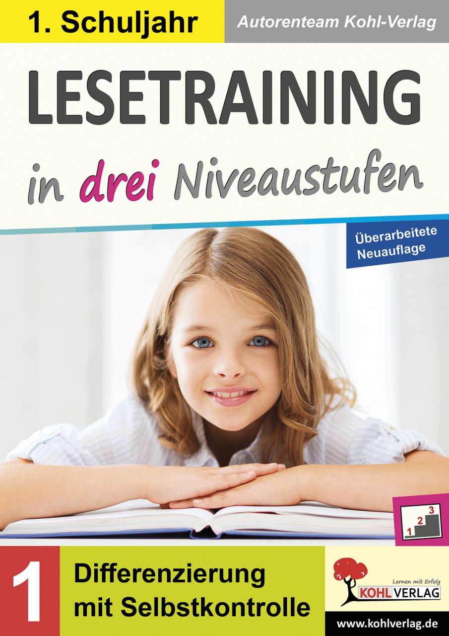 Lesetraining in drei Niveaustufen, Klasse 1