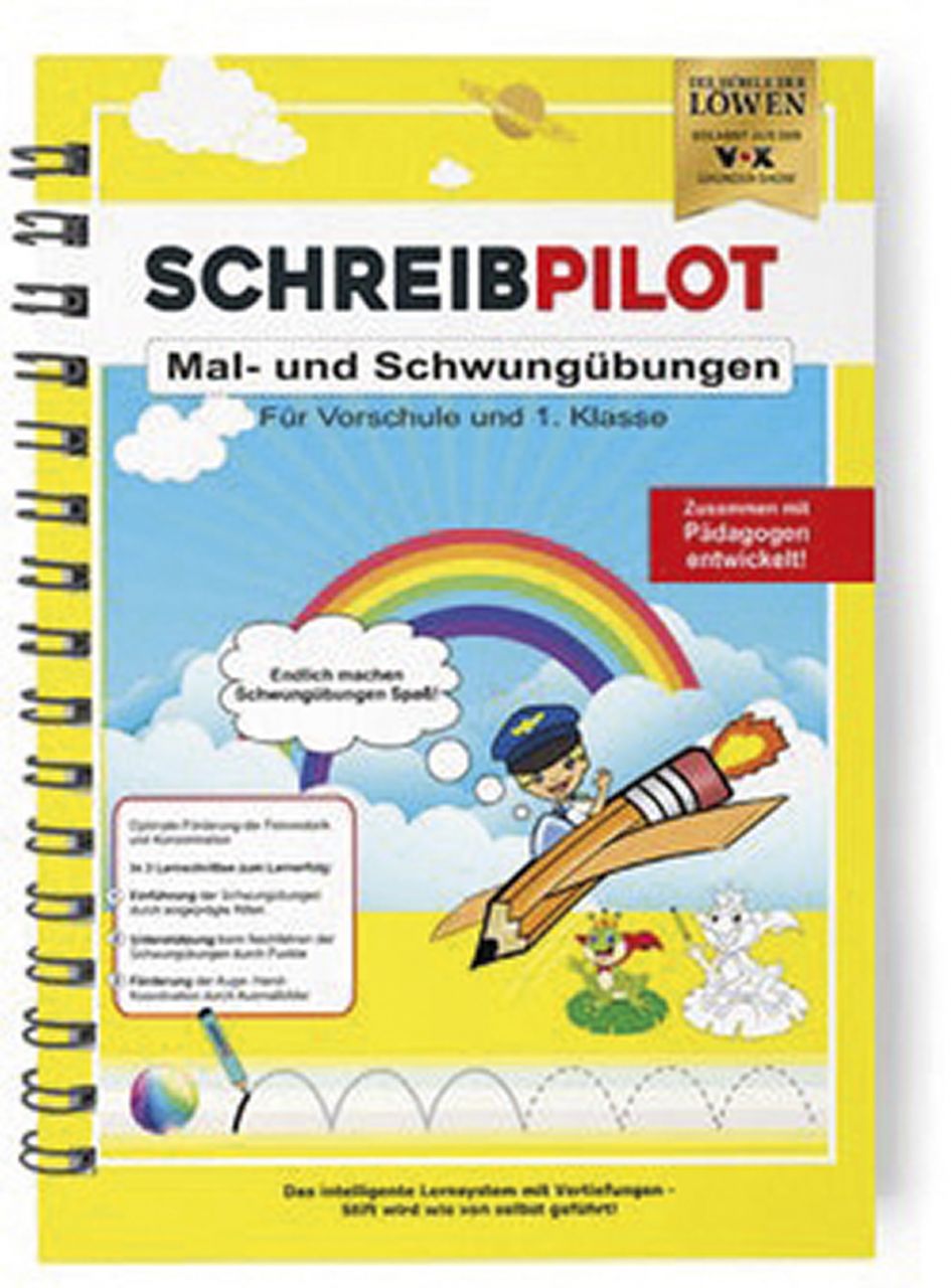 Schreibpilot: Mal- und Schwungübungen